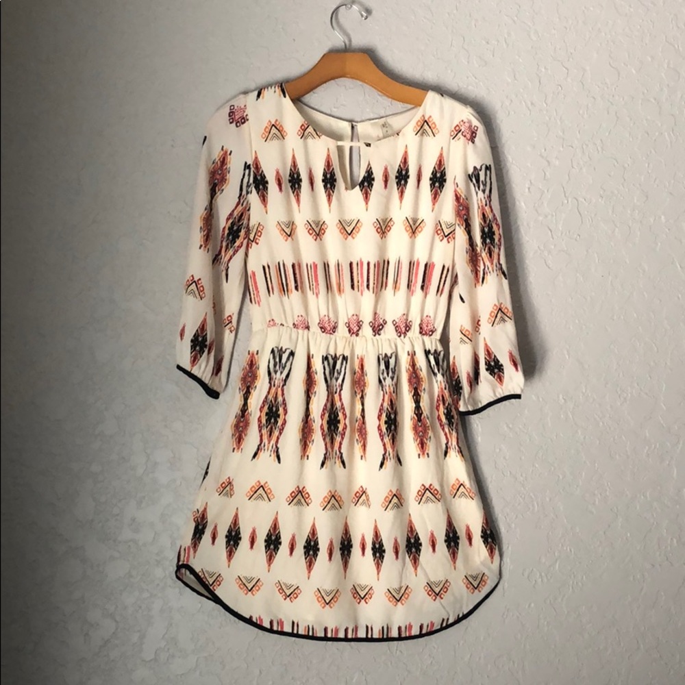 Native pattern dress